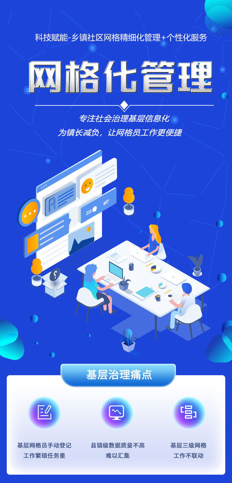 社会治理网格化管理系统